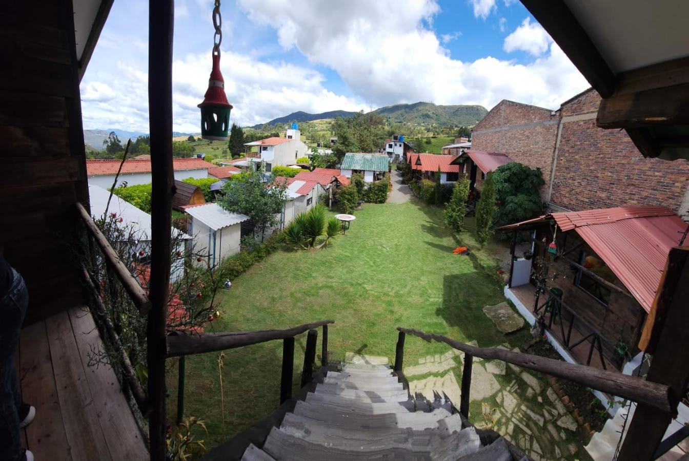 Hospedaje Las Cabañas Monguí Exterior foto